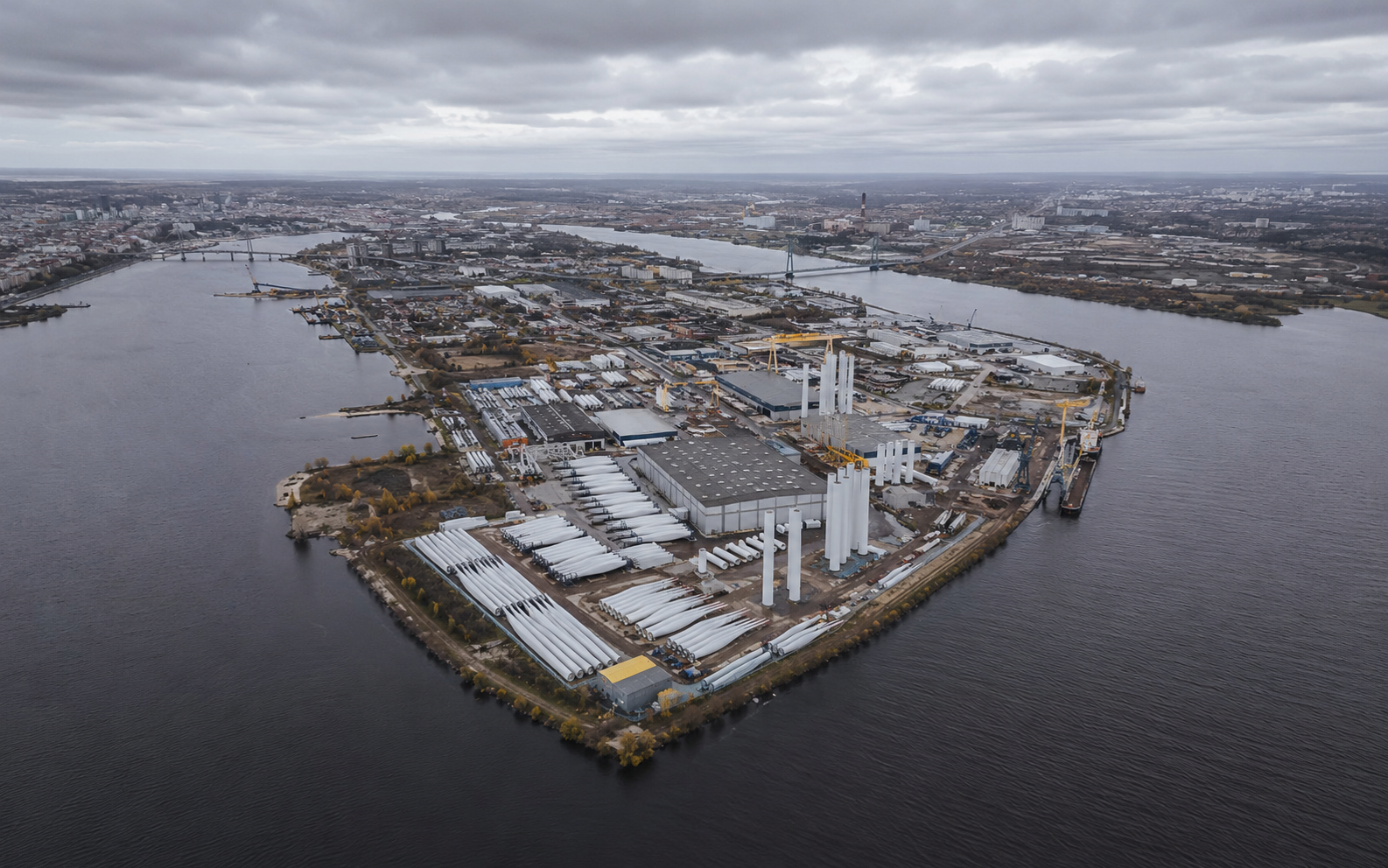 Kundzinsala wind technology production cluster, Riga
