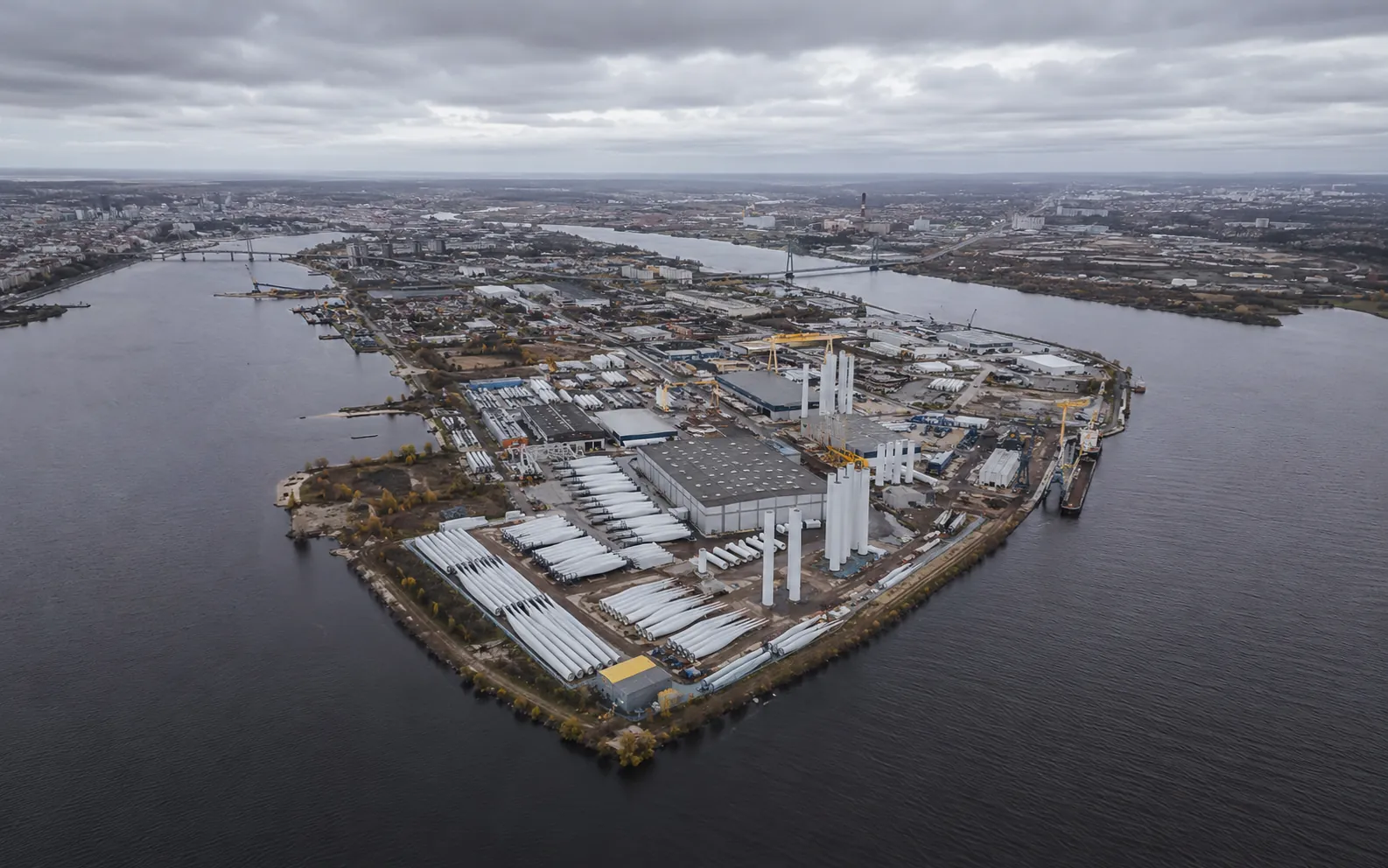 Kundzinsala wind technology production cluster, Riga
